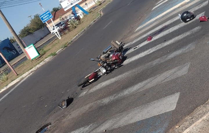 Foto 7 de 9 — ​Acidente grave deixa motociclista ferido na Avenida Maurício Galli
